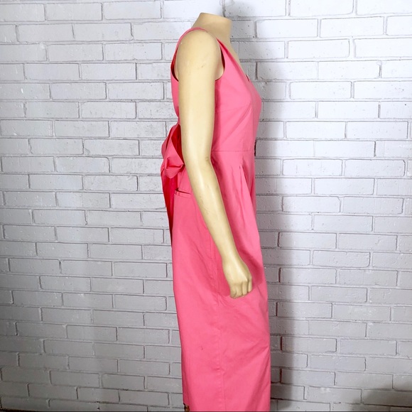 J. Crew Pink Jumpsuit in Stretch Poplin - Picture 2 of 7